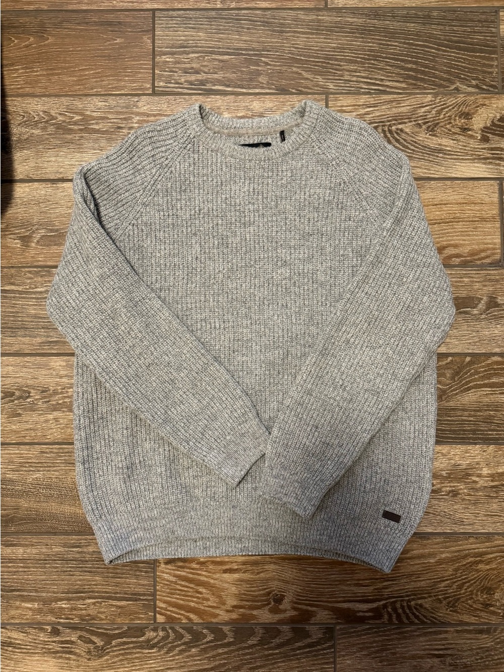 Men’s Barbour Horseford Crew Neck Sweater in Heather Gray